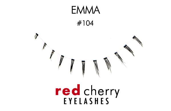 Troika Red Cherry Eyelashes ( #104 Emma)