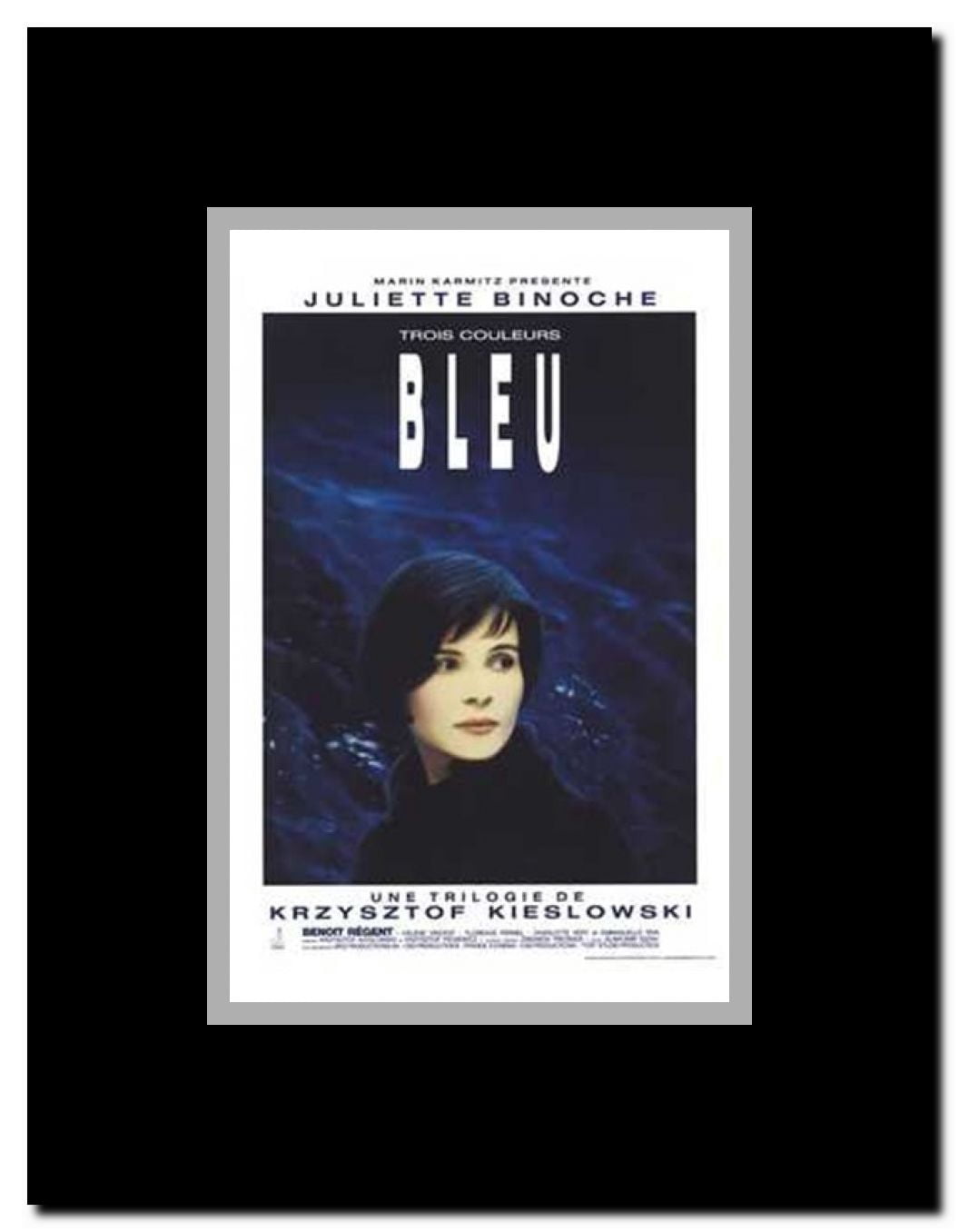 Trois Couleurs: Bleu Framed Movie Poster