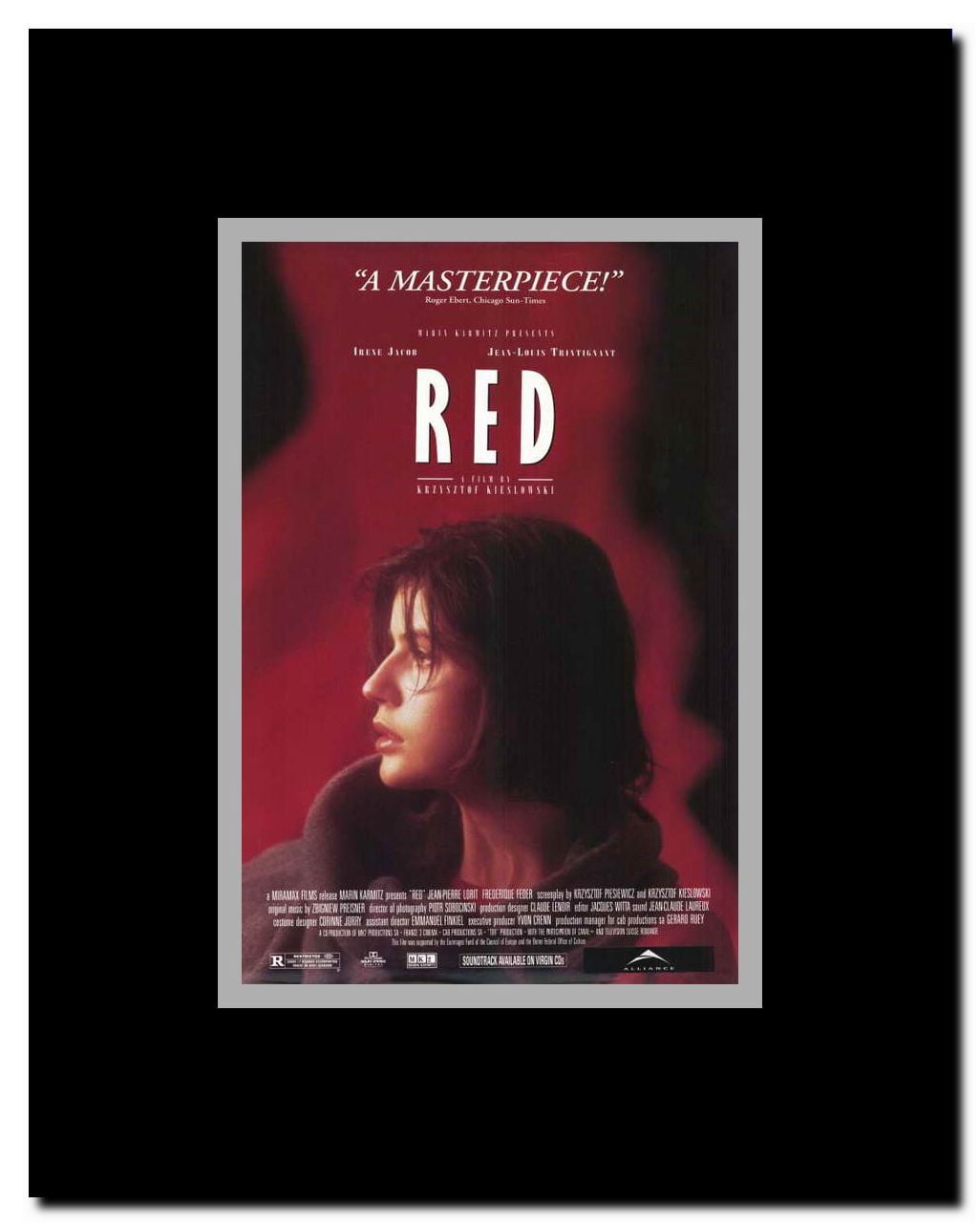 Trois Couleurs: Rouge Framed Movie Poster