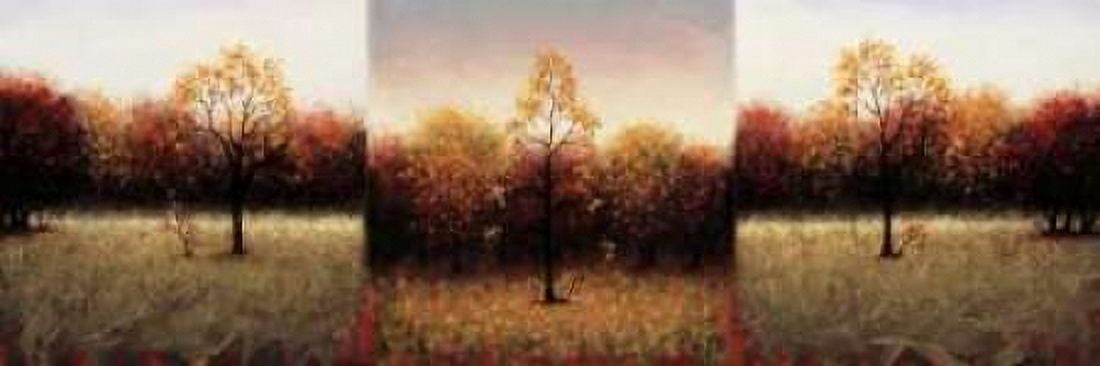 Trois Scenes Canvas Art - Travis Hall (8 x 24)