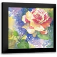 thumbnail image 1 of Troise Heidel, Theresa 12x12 Black Modern Framed Museum Art Print Titled - Margots Rose III, 1 of 5