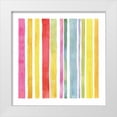 thumbnail image 1 of Troise Heidel, Theresa 15x15 White Modern Wood Framed Museum Art Print Titled - Stripes I, 1 of 4