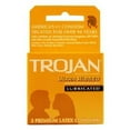 thumbnail image 1 of Trojan 6/3Pk Ultra Ribbed - Brown - Pack Of 6, 1 of 1