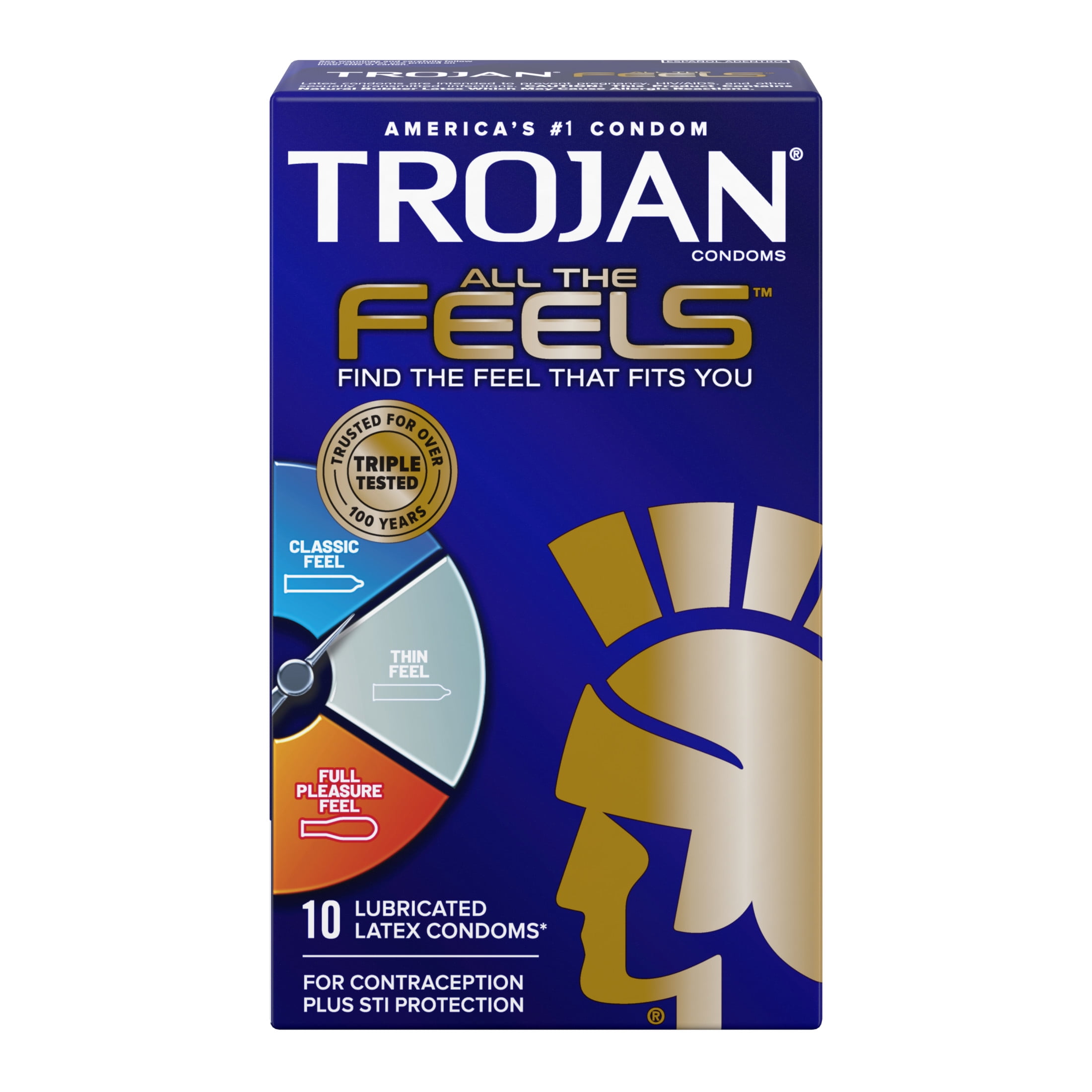 希少 THE TROJAN 50 BOX 4LP+6CDBOX 50周年限定 Trojan Lubricated Latex Condoms, Variety Pack, 40 Count - Walmart.com