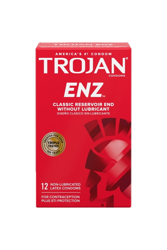 ENZ Non-Lubricated Condoms, 12 Count