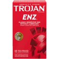 Trojan ENZ Natural Latex NonLubricated Condoms 12 Count