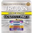 thumbnail image 1 of Trojan Ecstasy Lubricated Condoms Value Pack - 26 Count, 1 of 8