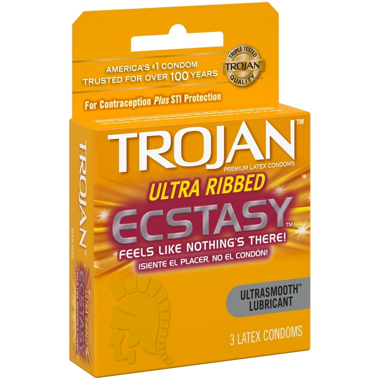 trojan ultrasmooth lubricant Trojan Ecstasy Ultrasmooth Lubricant Condoms - 3 Ea