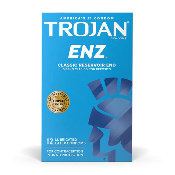 Trojan-Enz Lubricated Latex Condom