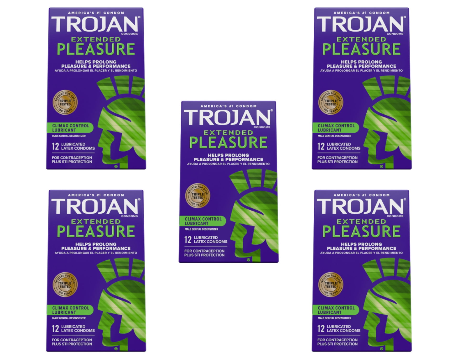 lubricantes sexuales naturales Trojan ENZ Non-Lubricated Condoms