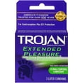 thumbnail image 1 of Trojan Extended Pleasure Lubricated Condoms, 3ct, 1 of 7