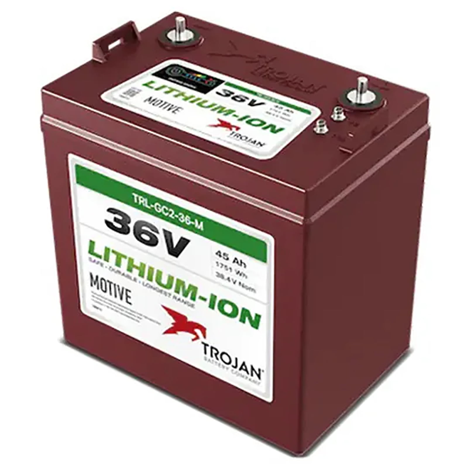 Trojan GC2 36V 45Ah Lithium-Ion Battery