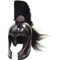 thumbnail image 1 of Trojan Helmet - Achilles - Steel with Black Crest, 1 of 1