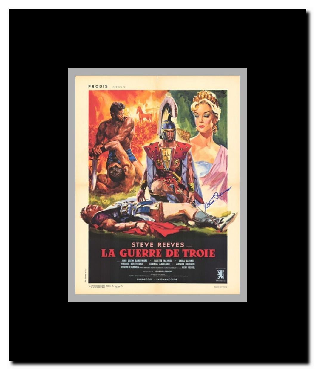 Trojan Horse Framed Movie Poster