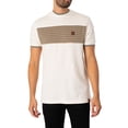 thumbnail image 1 of Trojan Houndstooth Panel T-Shirt, Beige, 1 of 5