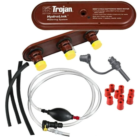 Trojan HydroLink 48V Universal 6V & 12V Battery Watering System PLUS HANDPUMP