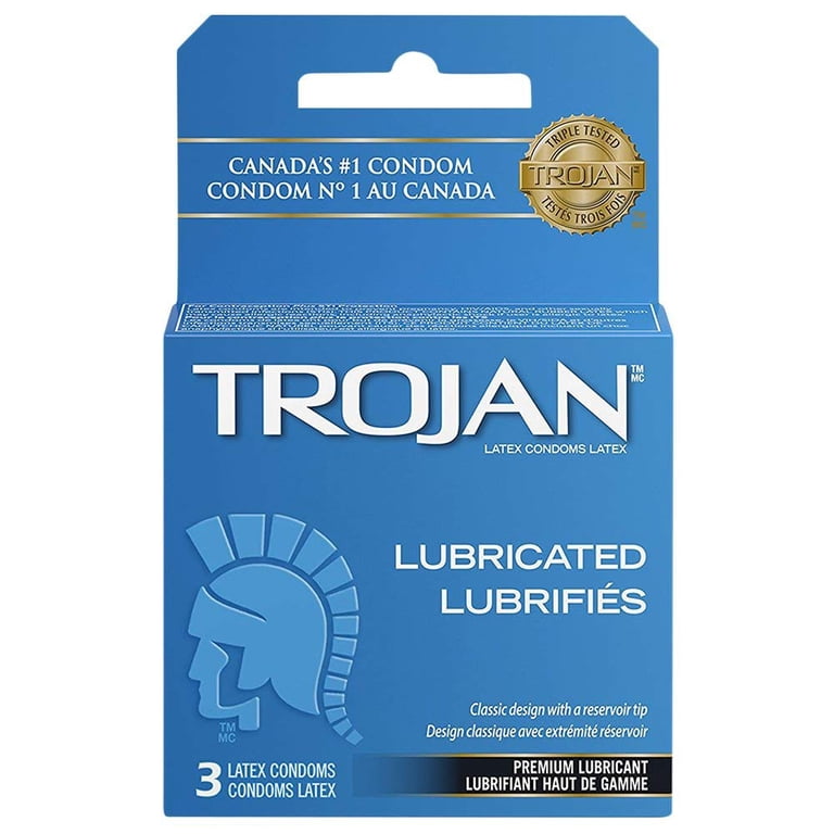 trojan extra lubricated condoms Ultra Ribbed Lubricated Condoms | Textured Condoms main image 0
