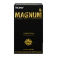 thumbnail image 1 of Trojan Magnum Large Size Lubricated Condoms - 12 count, 1 of 11