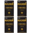 thumbnail image 1 of Trojan Magnum Ribbed Large Size Lubricated Condoms 12 Count, 4 Pack, Lubricated, 1 of 3