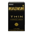 thumbnail image 1 of Trojan Magnum Thin Large Size Lubricated Condoms, 12 Count, 1 of 11