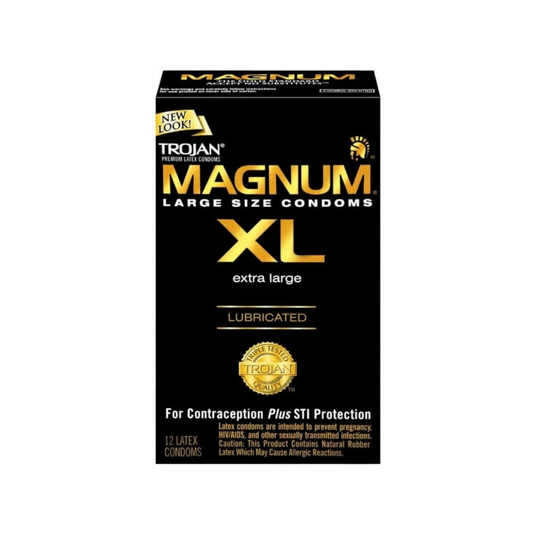 【Kay様用】ENSLAVED / Blodhemn Trojan Magnum XL, Large Size Lubricated Condoms, 12 Pack - Walmart.com