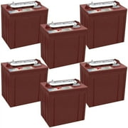 Trojan Motive T-125 GC2 6V 240Ah Deep Cycle Flooded Lead Acid Battery x6