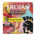 thumbnail image 1 of Trojan Nirvana Collection Variety Pack Condoms - 24 count, 1 of 7