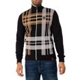 thumbnail image 1 of Trojan Oversize Check Track Jacket, Black, 1 of 6