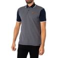 thumbnail image 1 of Trojan Pattern Polo Shirt, Blue, 1 of 5