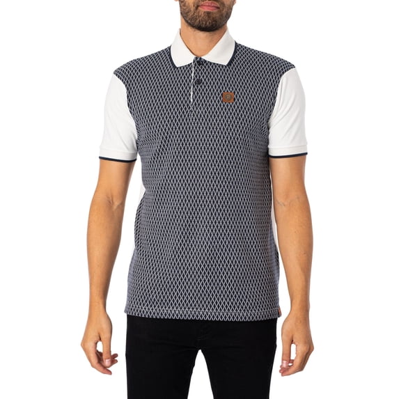 Trojan Pattern Polo Shirt, Multicoloured