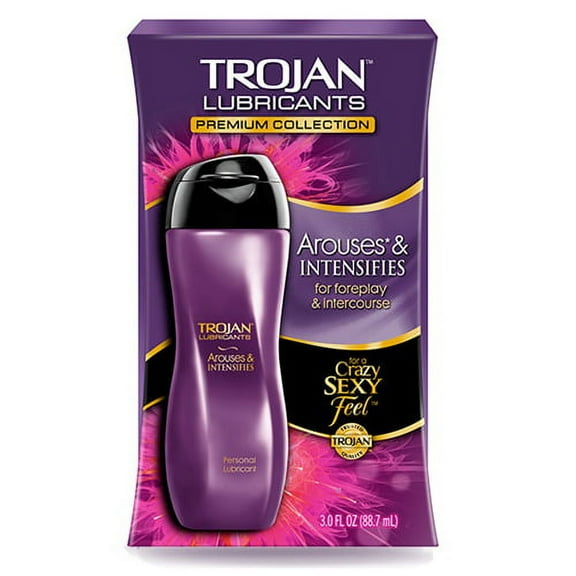 Trojan Personal Lubricant, Arouses And Intensifies - 3 Oz