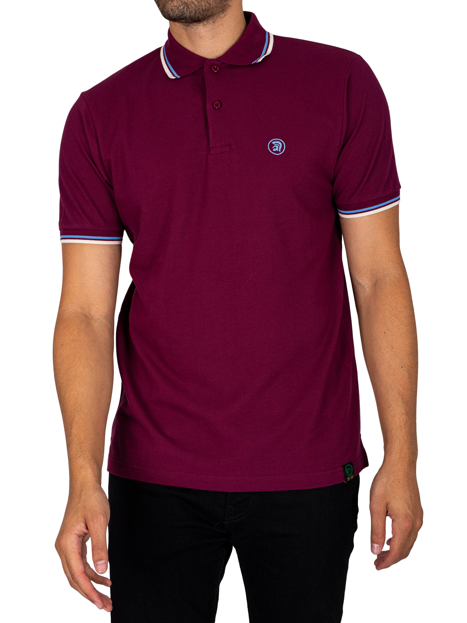 Trojan Polo Shirt Red Walmart