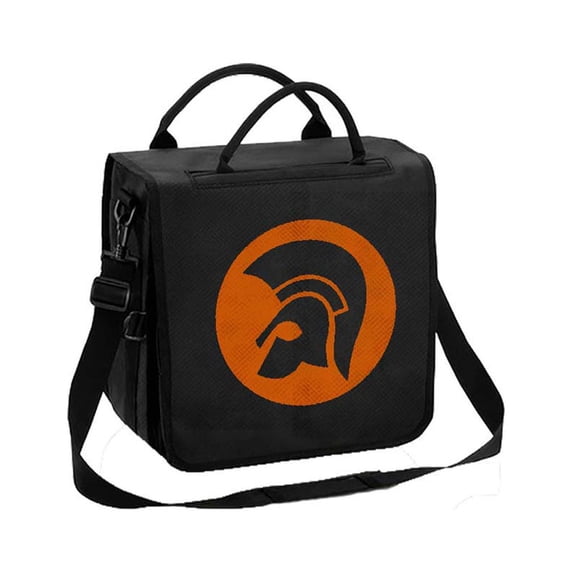 Trojan Records Helmet Vinyl Backpack Backpack Black