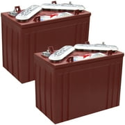 Trojan T-1275 12V 150Ah Flooded Lead Acid GC12 Deep Cycle Battery x2