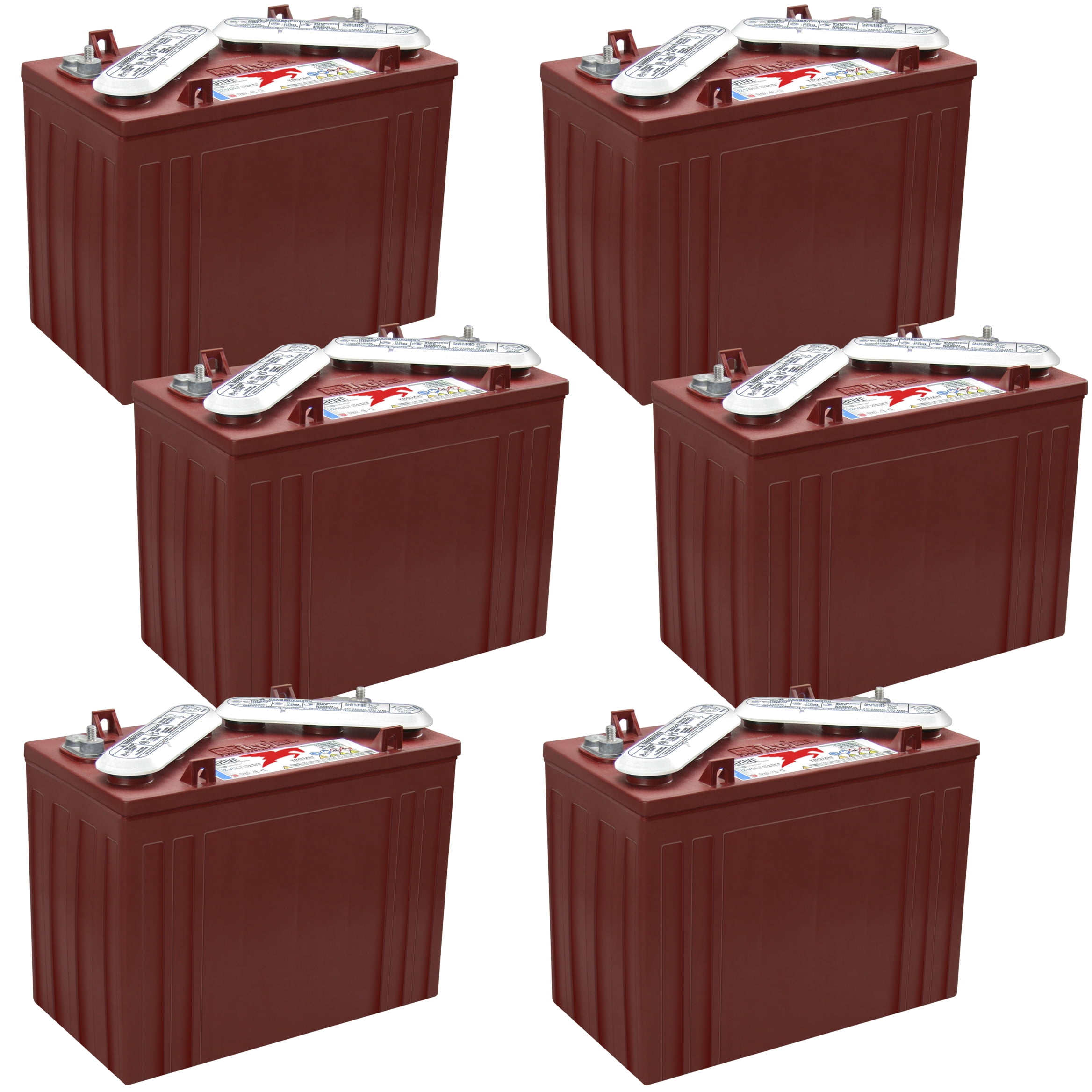 Trojan T1275 12V 150Ah Deep Cycle Battery, Flooded Lead Acid GC12 for