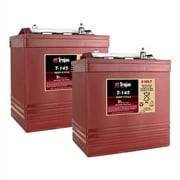 Trojan T-145 6V 260Ah Flooded Lead Acid GC2 Deep Cycle Battery x2