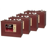 Trojan T1275 12 Volt, 150 AH Deep Cycle Battery - 4 Pack