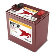 Trojan VRLA AGM Battery Sealed Lead Acid 8V Automotive Batteries Group Size GC8, Top Post