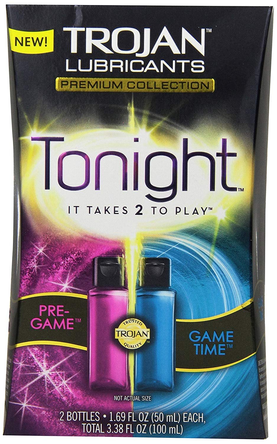 Customer reviews for Trojan Tonight Collection His and Hers Silicone  Lubricant - 1.69 oz | Walmart.com