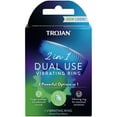 thumbnail image 1 of Trojan Vibrations 2-in-1 Vibrating Ring Plus Finger Massager, 1 of 5