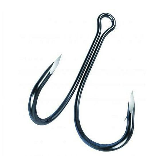 Trokar Double Frog Hook,Medium Wire,Forged,Size 2/0