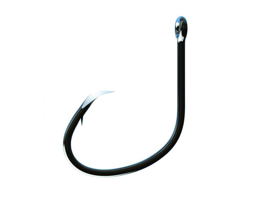 Eagle Claw 449WA-1 Weedless Bait Holder 2 Slices Non-Offset Hook, 5 Piece, Bronze, Hooks