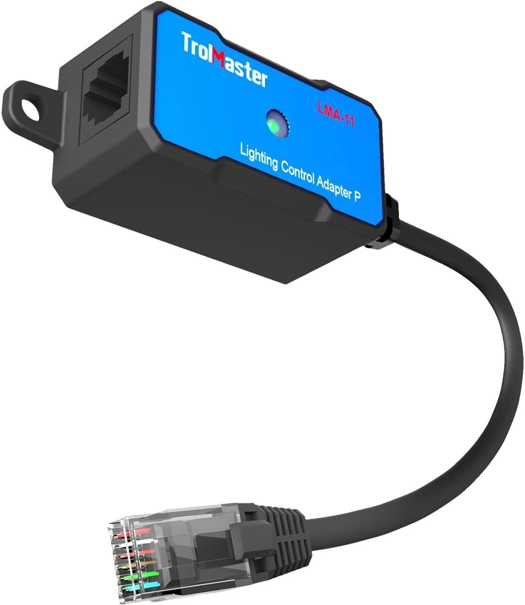 TrolMaster LMA-11 Lighting Control Adapter P, for Controlling Phantom ...