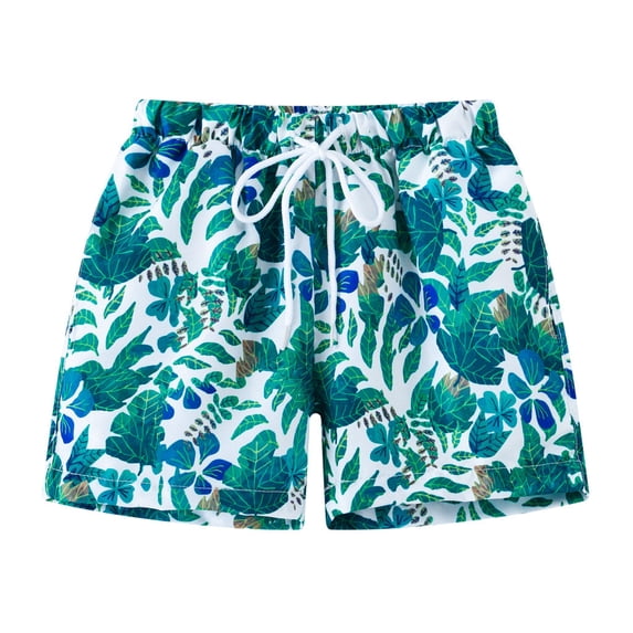 Trolimons Boy's Trunk Short Polyester Swimwear Bottom, Size 4-5T