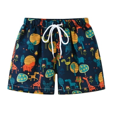 Trolimons Polyester Swimming Trunks Swimwear Bottoms (Boy's 2-8Y)