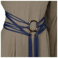 thumbnail image 1 of Troll Belt For Women Norse Witch Belt Extra Long Rope Ring Knotted Belt Accessory, 1 of 6