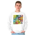 thumbnail image 1 of Troll Face Internet Memes Big Smiley Sweatshirt for Men or Women Brisco Brands X, 1 of 6