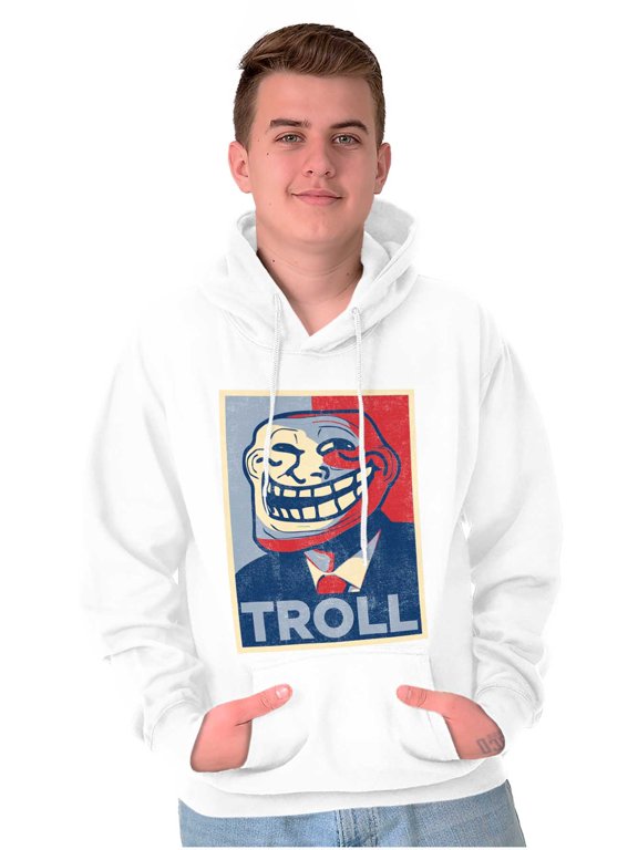 Meme Big Smiley Internet Hoodie Sweatshirt Women Men Brisco Brands X
