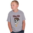 thumbnail image 1 of Troll Face Meme Thug Life Big Smiley Crewneck T Shirts Boy Girl Teen Brisco Brands X, 1 of 6