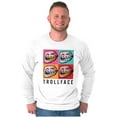 thumbnail image 1 of Troll Face Memes Big Smiley Trollface Long Sleeve TShirt Men Women Brisco Brands M, 1 of 6